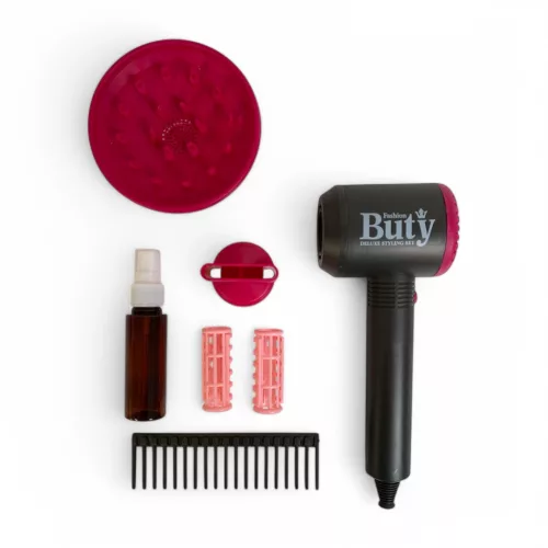 Összecsukható hajszárító kisgyermekeknek, 34x26 cm méretben.