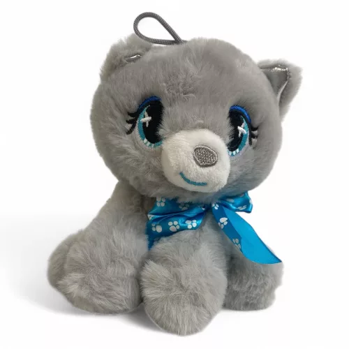 Cica orvosi készlet plüss cicával, 22x28 cm méretben.