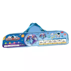 Űrhajós mintás automata sátor, 120x120x108 cm méretben.