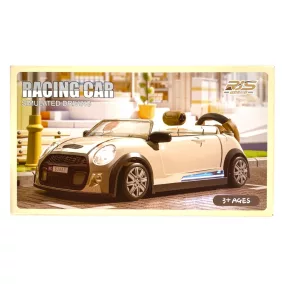   Szimulátor, el., autó forma,  autóversenyző, autópálya, 33x19 cm dob.