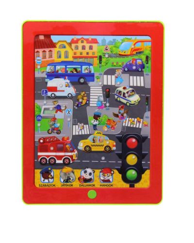 Magyarul beszélő oktató tablet - Közlekedj okosan játék