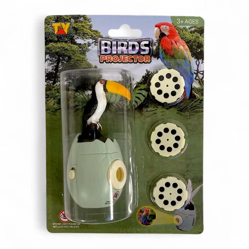 Projektor klt., el., madár tojásban, 3 féle, 14x20 cm lapon
