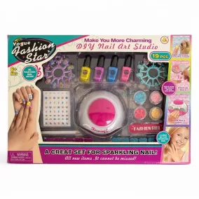   Köröm dekor készlet: lakk, szárító, előkészítő termékek.