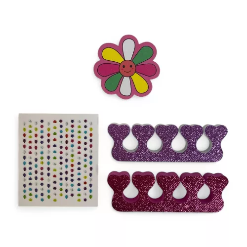 Köröm dekor készlet: szárító, előkészítő és lakkok.