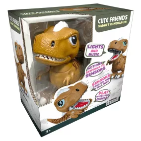Dino dob: hang, fény, táncol, szenzoros, 21x24 cm játék.