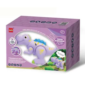   Dínó mágneses készlet hang- és fényeffektekkel, 27x19 cm