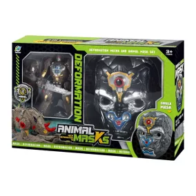   Átalakítható vadállat maszk gyerekeknek, kreatív játék.