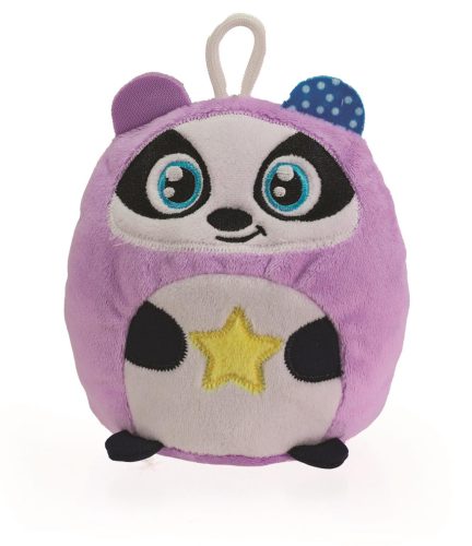 Bébi éjjeli lámpa, el., vil., zenél, plüss fig., 12x16 cm dob. 4 db gombel.