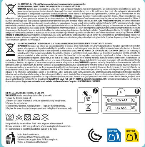 Bébi éjjeli lámpa, el., vil., zenél, plüss fig., 12x16 cm dob. 4 db gombel.