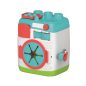   Ügyességi, formafelismerő klt., mosógép, építőkocka, eva soft, Clemmy, 22x33x17 cm dob.