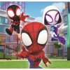 Spidey és barátai 3 az 1-ben puzzle gyerekeknek, 29x19 cm