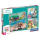 Disney klasszikus 3x48 db puzzle szett, 29x19 cm méretben.
