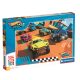 104 db-os Hot Wheels puzzle, 40x27 cm méretben.