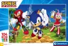 Puzzle, Sonic a sündisznó, 104 db, maxi, 29x19 cm dob.