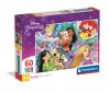 Puzzle, Disney, hercegnők és kedvenceik, 60 db, 20x15 cm dob.