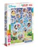 Puzzle, Disney klasszikusok, 104 db, 25x34 cm dob.