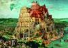 Bábel tornya puzzle poszterrel, 1500 db, 28x20 cm dobozban.