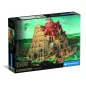 Bábel tornya puzzle poszterrel, 1500 db, 28x20 cm dobozban.