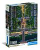 Puzzle: Párizs felülnézetből, 1500 db, poszterrel, 20x28 cm.