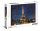 Puzzle: Párizs Eiffel-torony, 2000 db, 41x28 cm, kihívás minden korosztálynak.
