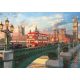 Puzzle, Westminster Bridge, poszterrel, 500 db, 25x18 cm dob.