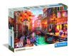 Velencei naplemente puzzle, 500 db, poszterrel, 25x18 cm.