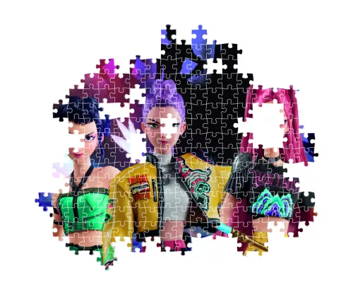 Puzzle, KPop Demon Hunters, Démonvadászok, 500 db, poszterrel, 18x25  cm dob.