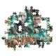 Puzzle, Harry Potter, poszterrel, 1000 db, 28x20 cm dob.