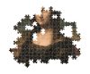 Puzzle, Mona Lisa, poszterrel, 1000 db, 20x28 cm dob.