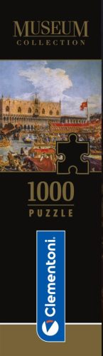 Puzzle, Canaletto, poszterrel, 1000 db, 28x20 cm dob.