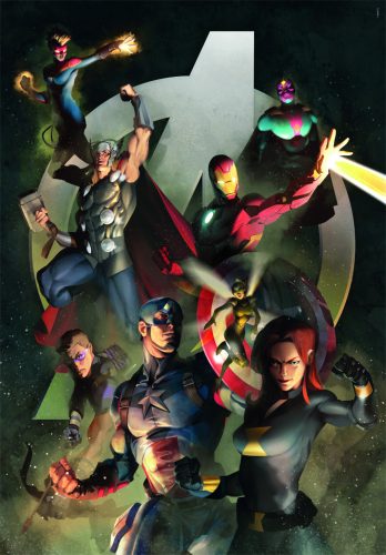 Marvel Bosszúállók 1000 db-os puzzle poszterrel, 20x28 cm.
