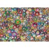 Disney puzzle 1000 db, 37x28 cm, szórakoztató kihívás.