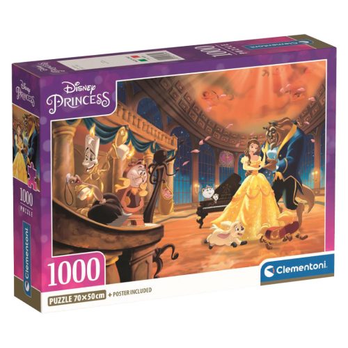 Disney Szépség és a Szörnyeteg 1000 db-os puzzle élmény.