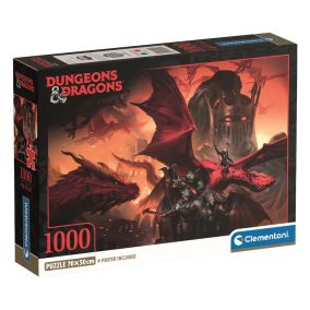 1000 darabos Dungeons & Dragons vörös sárkány puzzle.