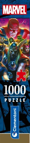 Puzzle, Marvel, Bosszúállók, poszterrel, 1000 db, 20x28 cm dob.