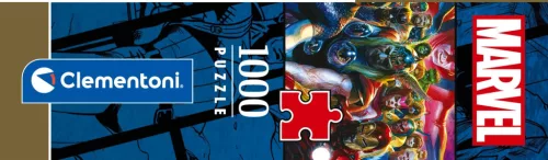 Puzzle, Marvel, Bosszúállók, poszterrel, 1000 db, 20x28 cm dob.