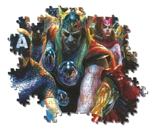 Puzzle, Marvel, Bosszúállók, poszterrel, 1000 db, 20x28 cm dob.