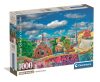 Puzzle, Güell Park, Barcelona, poszterrel, 1000 db, 28x20 cm dob.