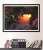 Puzzle, Dungeons&Dragons, poszterrel, 1000 db, 28x20 cm dob.