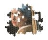 Puzzle, Leány gyöngy fülbevalóval, poszterrel, 1000 db, 20x28 cm dob.