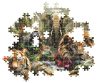 Puzzle, varázslatos dzsungel, poszterrel, 1000 db, 28x20 cm dob.