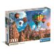 Puzzle, hőlégballonok, poszterrel, 1000 db, 28x20 cm dob.