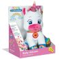   Bébi Unikornis plüss, világít és zenél, 18x32 cm, dobozos