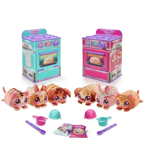 Sütő klt., el., Moose Cookeez, illatos plüss, 3 féle, 19x30 cm dob.