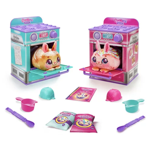 Sütő klt., el., Moose Cookeez, illatos plüss, 3 féle, 19x30 cm dob.