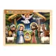 Fa puzzle, XM, Betlehem, 24 db-os, 30x21 cm pvc csom