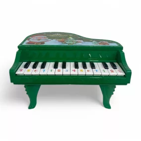   Gyerek zongora hanggal és fénnyel, két színben, 39x24 cm.