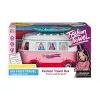 VW Busz lakóautó lendkerekes, kinyitható, 28x17 cm gyermekjáték