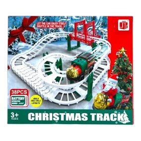 Összeépítős mozdony pálya klt., XM, el., 18x21 cm dob.