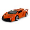 Fém autó, "Lamborghini" szerű, lend., 3 szín, 14x6 cm dob.